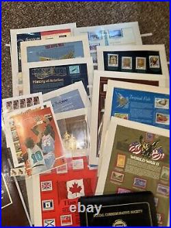 U. S. First Day Covers, Golden Replicas, World Of Stamps & More! Huge Lot