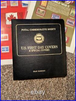 U. S. First Day Covers, Golden Replicas, World Of Stamps & More! Huge Lot