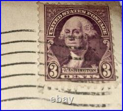 U. S. Postage Stamp 3 Cent George Washington Purple Rare 1917 Lot 926