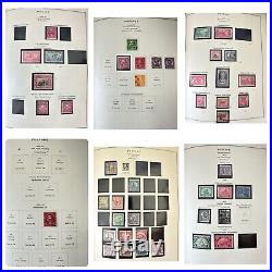 U. S. Stamp Estate Collection Scott National Postage Album Over 145 Photos