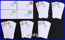 U. S. Used #4717 4720 $1/$10 Waves. Lot of 6 Sets of DCP First Day Covers