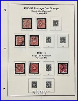 UNITED STATES Postage Due collection of 53 stamps, J3//J104, MNH, MH & Used