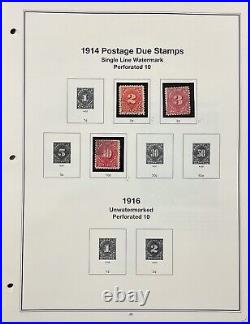 UNITED STATES Postage Due collection of 53 stamps, J3//J104, MNH, MH & Used