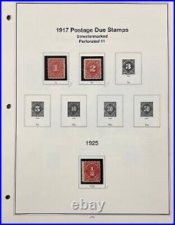 UNITED STATES Postage Due collection of 53 stamps, J3//J104, MNH, MH & Used