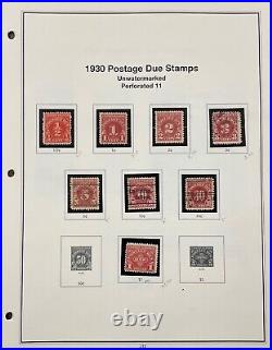 UNITED STATES Postage Due collection of 53 stamps, J3//J104, MNH, MH & Used