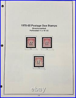 UNITED STATES Postage Due collection of 53 stamps, J3//J104, MNH, MH & Used