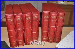UNITED STATES SCOTT PLATINUM SERIES RED STAMP BOOKS With SLEEVES