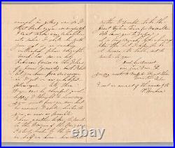 US 1859 Scott #33 CDS Postmarked Detroit Mich to Hamilton Canada West withLetter