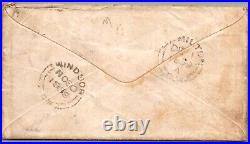 US 1859 Scott #33 CDS Postmarked Detroit Mich to Hamilton Canada West withLetter