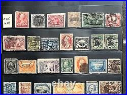 US 1860s-1930s Fabulous Collection of Mint & Used in Stock Sheet CV $900 6R957