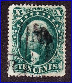 US 33 10c Washington Used VF (001)