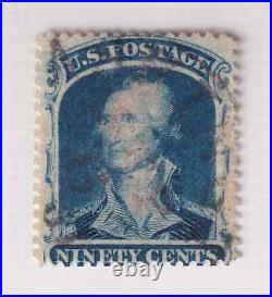 US #39 George Washington 90c Stamp Used PSE Cert. CV $10,500