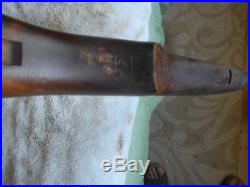 US GI M-1 garand rifle wood stock & matching handguards early springfield stamp