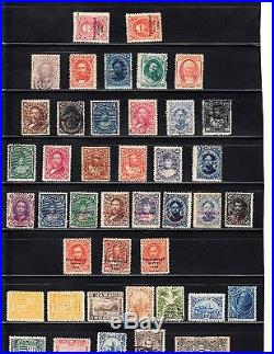 US Hawaii Scott #30//52, O2 to R3, collection of 40 different mint and used