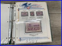 US MNH Commemorative Definitive Stamp Collection Album 1935 to 1959 3 5 10 Cent