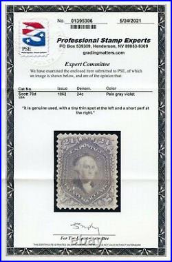 US SCOTT #70d USED With PSE CERT TINY FLAW APPEARS UNUSED! (6/9/21 GP)