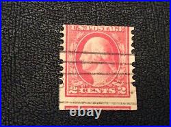 US STAMP SCOTT #409 with Farwell 4A4 Vertical Perfs. See Description