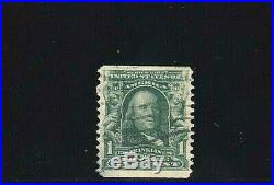 US STAMPS #318 used 1c coil, unverified, cv unused=$4,250 no cv for used (064)