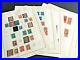 US STAMPS Scott Album Pages with1st Issue Perf Revenue Stamps USED Nice Lot CV$$