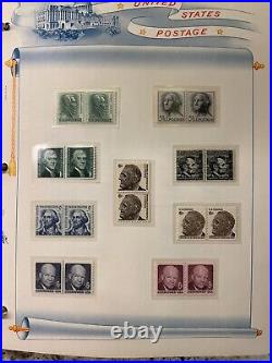 US Small Collection of Early Comm. Sets, Coils. SS's &MNH 1965-70 Plate Blks cpt