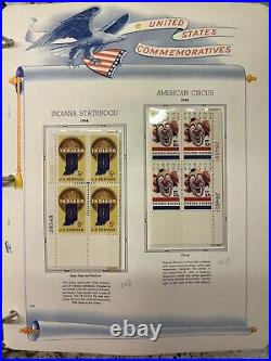 US Small Collection of Early Comm. Sets, Coils. SS's &MNH 1965-70 Plate Blks cpt