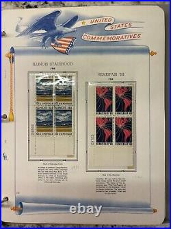 US Small Collection of Early Comm. Sets, Coils. SS's &MNH 1965-70 Plate Blks cpt