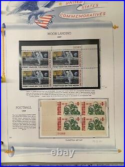 US Small Collection of Early Comm. Sets, Coils. SS's &MNH 1965-70 Plate Blks cpt