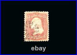 US Stamp Used, Super b S#85C Light fancy Cancel, An Exceptional Gem on this norm