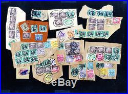US Stamps #524 Used on Mailings over 90x + on piece