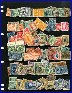 US Stamps Early Mint & Used Key Stamp Selection Scott Value $10,000.00