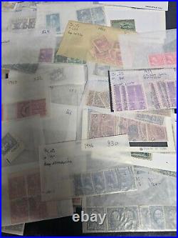 US Stamps Early Stock of Used and Some Mint Mixed Condition Scott Value $5,000