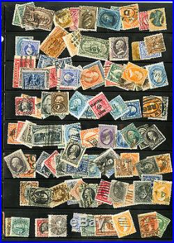 US Stamps Early Used Key Stamp Selection Scott Value $10,000.00
