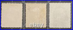 US Stamps- SC# 134 -136 Used SCV = $312.50