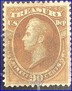 US Stamps SC# O82 Used SCV $225.00