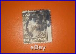 US Stamps XXXRARE ERROR SC#506 ON BROWN BLUIS Washington 6c Used perf 11 1917-19