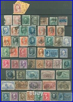 US USED STAMP COLLECTION, 121 Stamps! #11A -Early 400's, Scott Cat Value $2000+