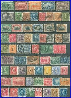 US USED STAMP COLLECTION, 121 Stamps! #11A -Early 400's, Scott Cat Value $2000+