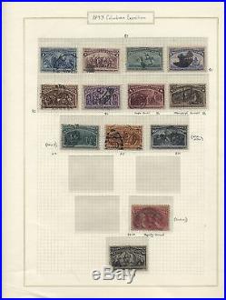 US Used Columbians incomplete #244 #245 Cat val $2,715