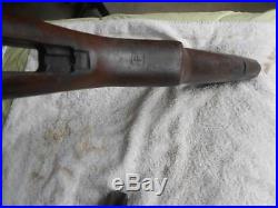 US WW2 M-1 garand rifle wood stock & both matching handguards springfield stamp