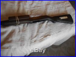 US WW2 M-1 garand rifle wood stock w both matching handguards circle P stamp