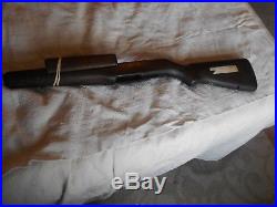 US WW2 M-1 garand rifle wood stock w both matching handguards circle P stamp