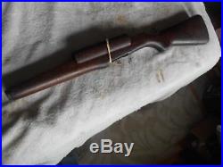 US WW2 M-1 garand rifle wood stock w both matching handguards springfield stamp