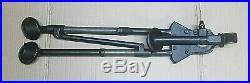 US WWII BROWNING M1919 A4 tripod. 30 cal. Stamped R. I. A 1955. Adjusted. Repainted