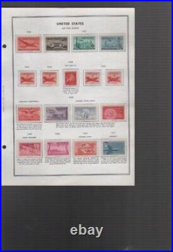 US stamps BOB mnh USED mh UNITED STATES airmail parcel post due CV $2117 mb30