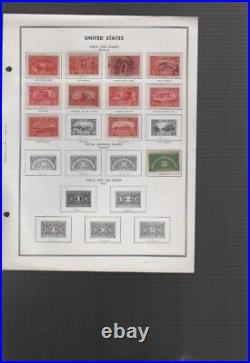 US stamps BOB mnh USED mh UNITED STATES airmail parcel post due CV $2117 mb30