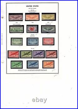 US stamps BOB mnh USED mh UNITED STATES airmail parcel post due CV $480. Mb30