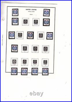 US stamps BOB mnh USED mh UNITED STATES airmail parcel post due CV $480. Mb30