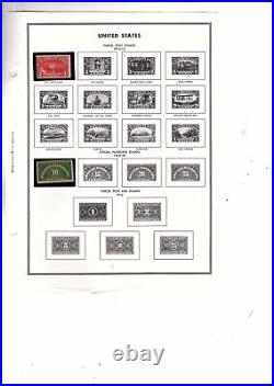 US stamps BOB mnh USED mh UNITED STATES airmail parcel post due CV $480. Mb30