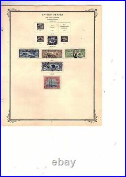 US stamps BOB mnh USED mh UNITED STATES airmail parcel post due CV $607. Mb30