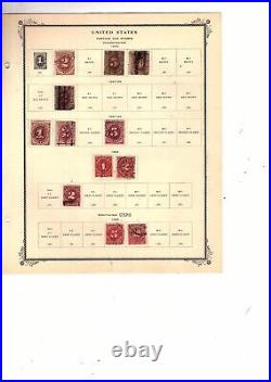 US stamps BOB mnh USED mh UNITED STATES airmail parcel post due CV $607. Mb30